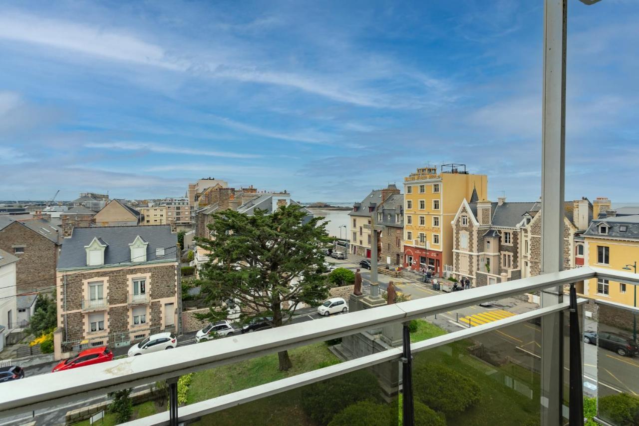 Le Petit Sillon - Joli T2 Renove Vue Mer Parking Saint-Malo Exterior photo